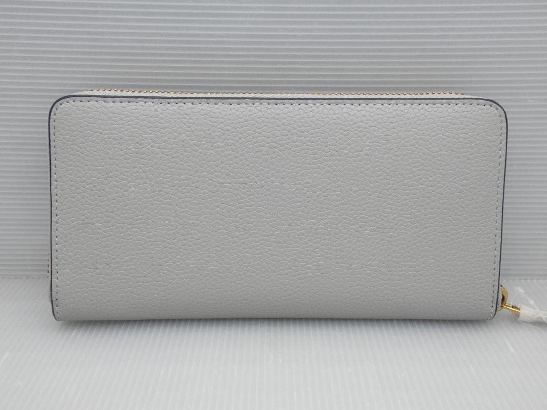 【新品】COACH コーチ ラウンド 長財布 CC489 ウォレット グレー系