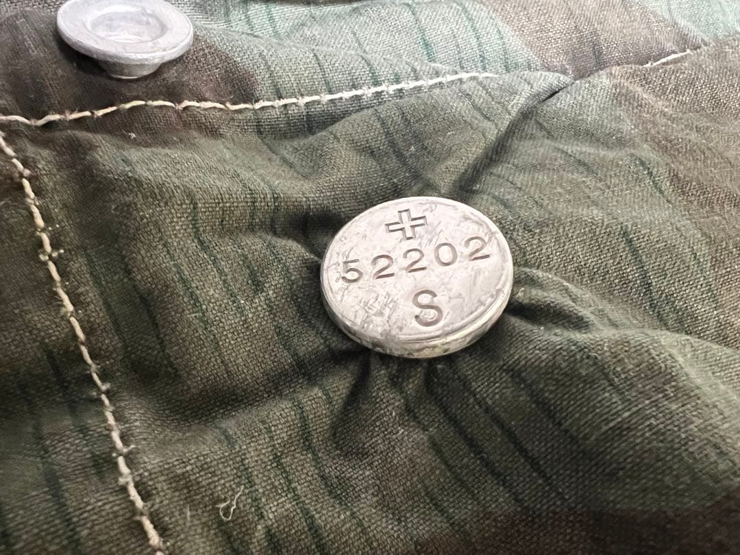 1940年製 スイス軍幕 スプリンターカモ ツェルトバーン ミリタリー テント