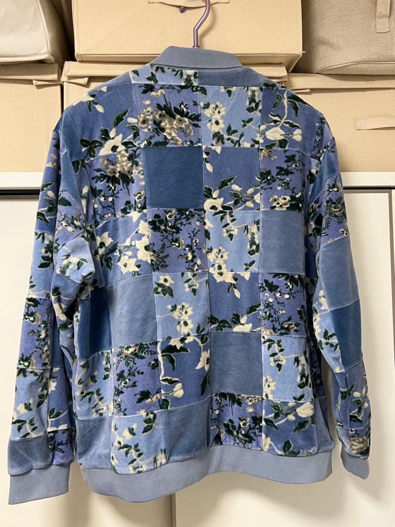 トップス XL Supreme Floral Patchwork Velour Polo