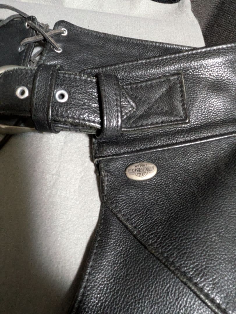 チャップス【中古】サイズ:「XL」82cm〜調節可HARLEY-DAVIDSON