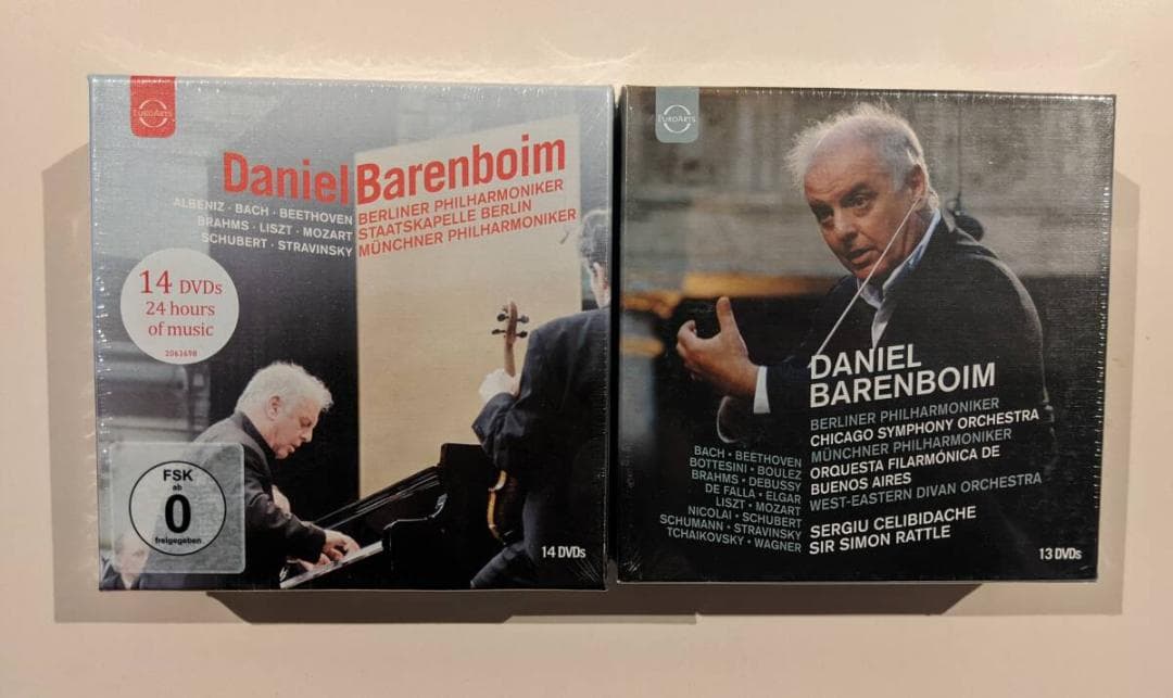 【BOX2】バレンボイム・ボックス1(14DVD)　ボックス2（13DVD）