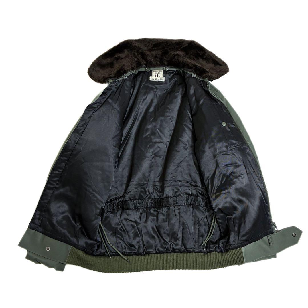 デッド 70s フランス軍 HBT パイロット フライトジャケット 84L 空軍