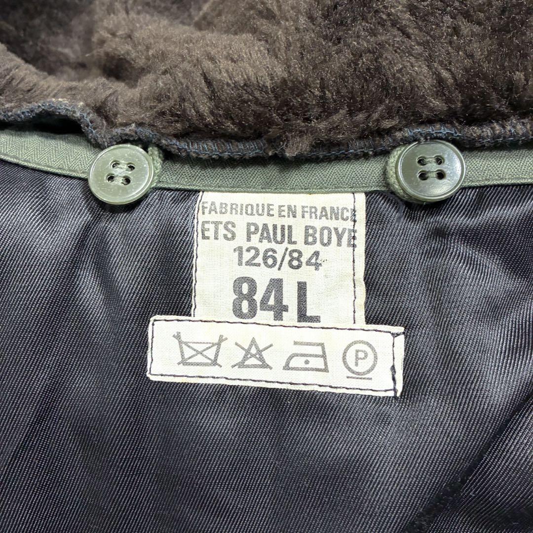 デッド 70s フランス軍 HBT パイロット フライトジャケット 84L 空軍