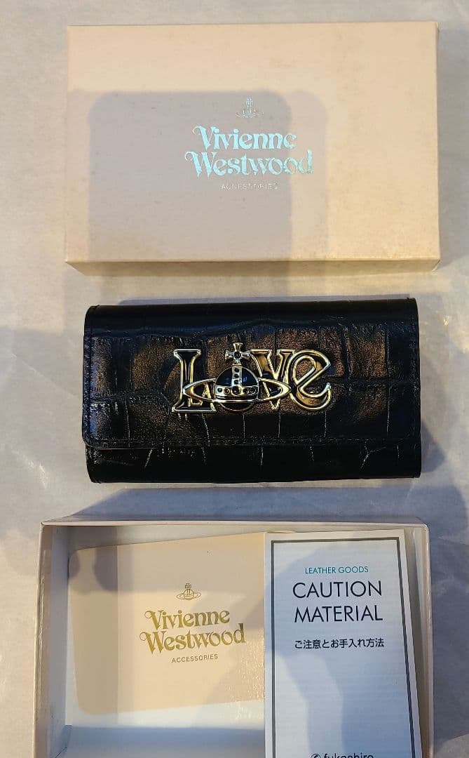 Vivienne Westwood LOVEキーケース ブラック