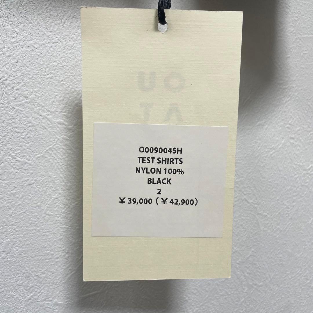 OUAT TEST SHIRTS ブラック SIZE2