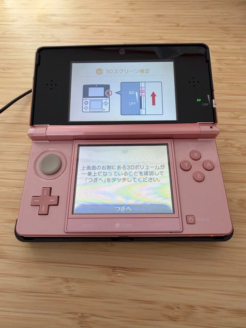 Nintendo 3DS ミスティピンク本体(箱あり)