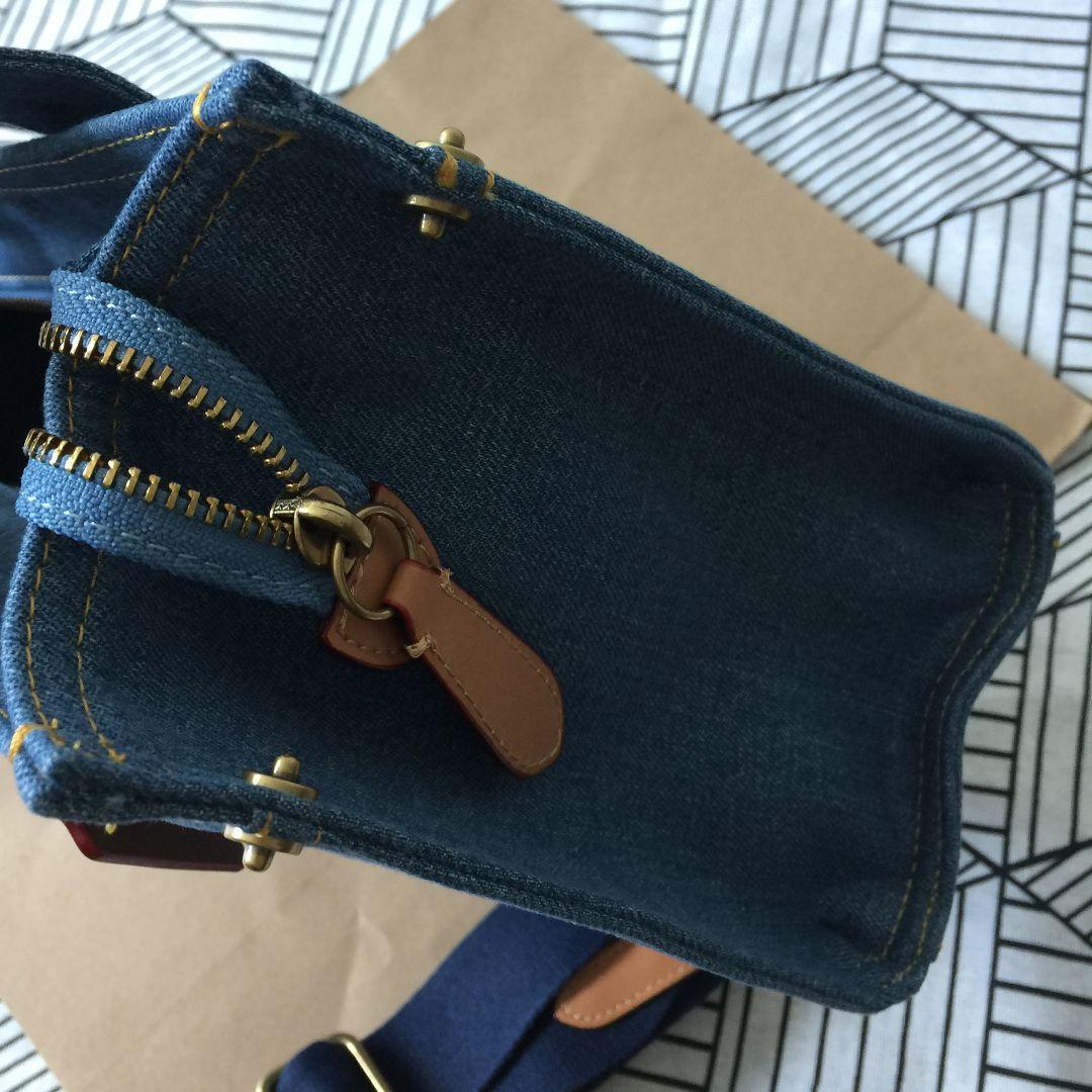COACHコーチバッグ CR659 デニム トートバッグ ショルダーバッグ