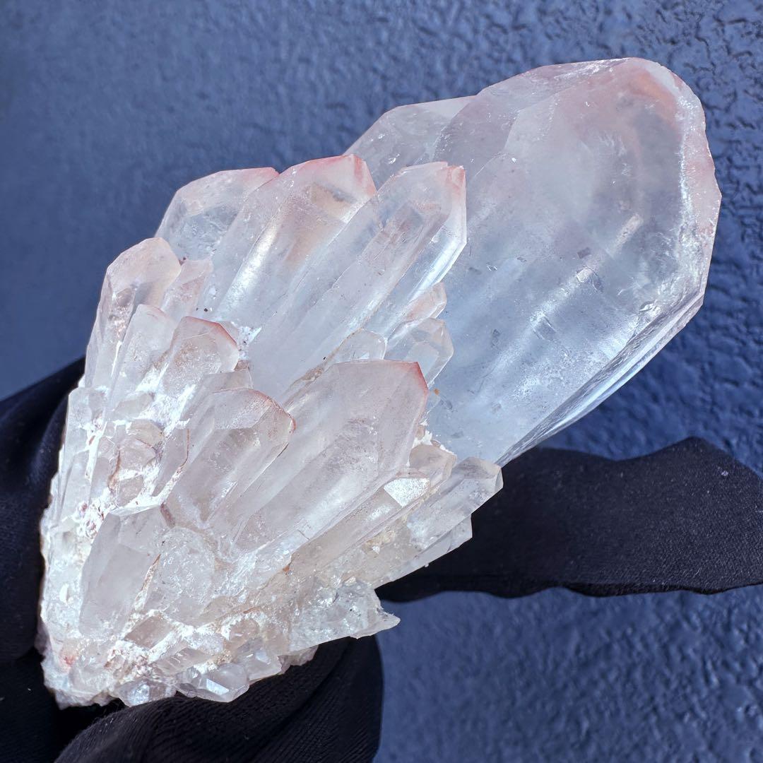 爆アレ❗️可愛いピンク♡超綺麗マダガスカル産パイナップルピンククラスターA1192