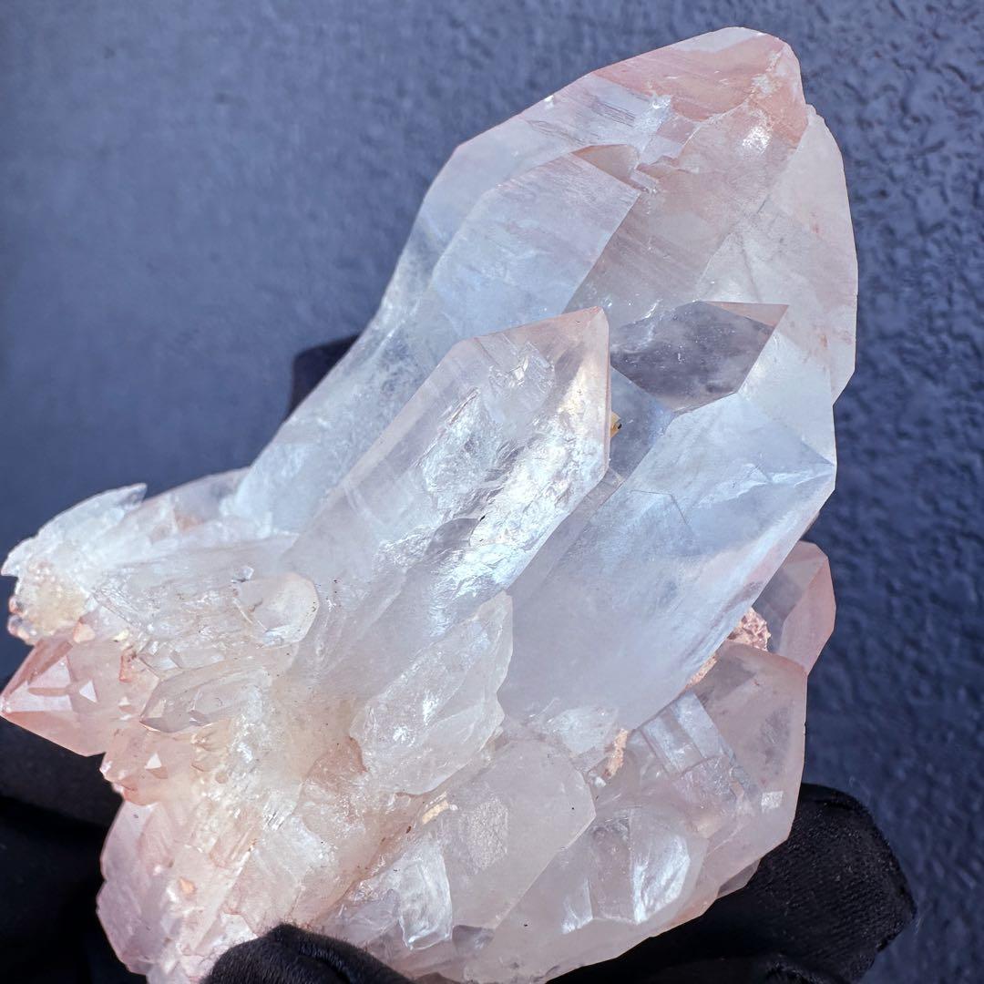 爆アレ❗️可愛いピンク♡超綺麗マダガスカル産パイナップルピンククラスターA1192