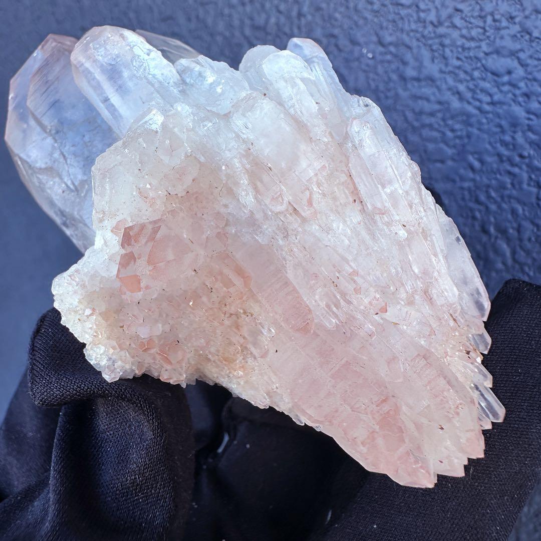 爆アレ❗️可愛いピンク♡超綺麗マダガスカル産パイナップルピンククラスターA1192