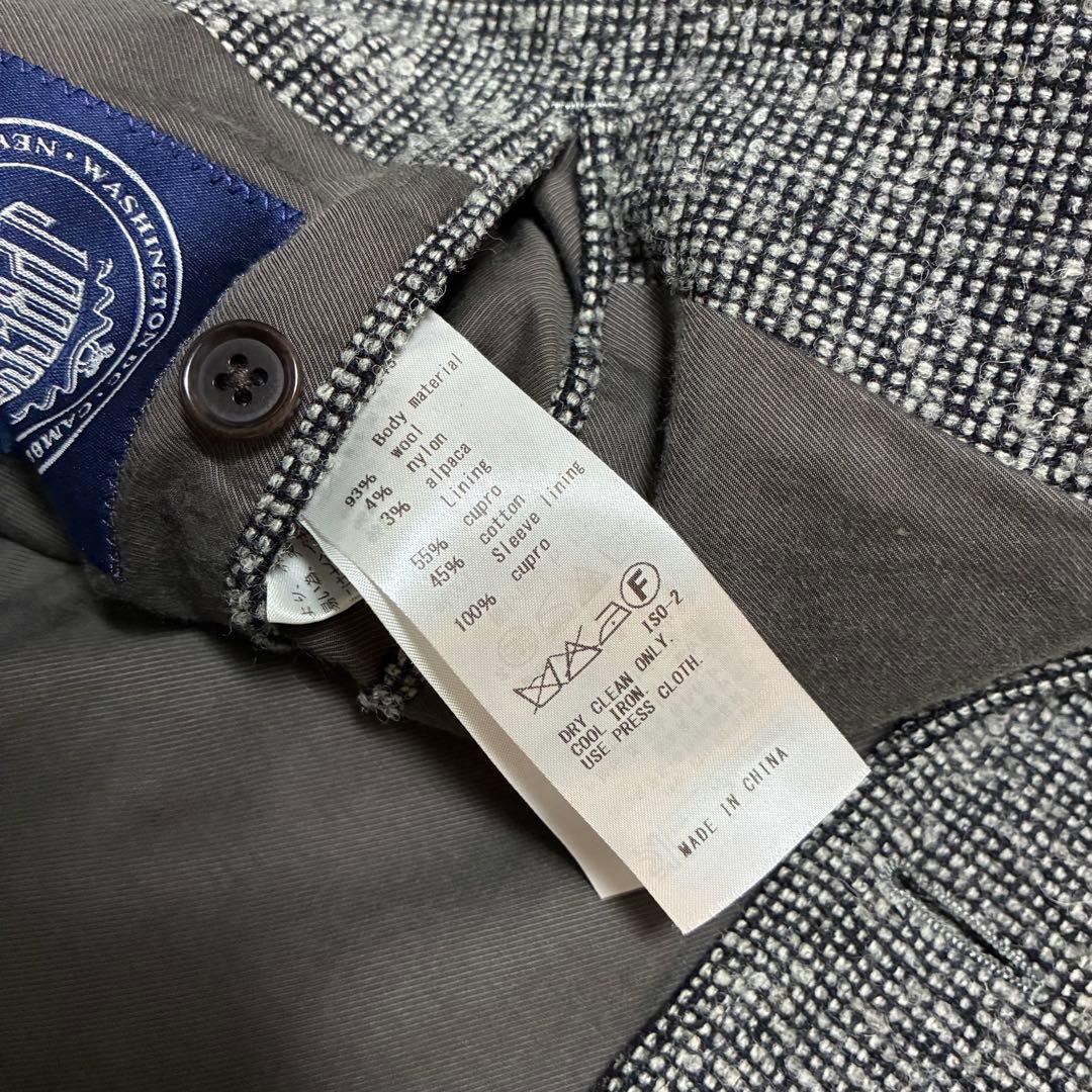 【極美品・大きいサイズ】J.PRESS ツイードジャケット アルパカ混 LL