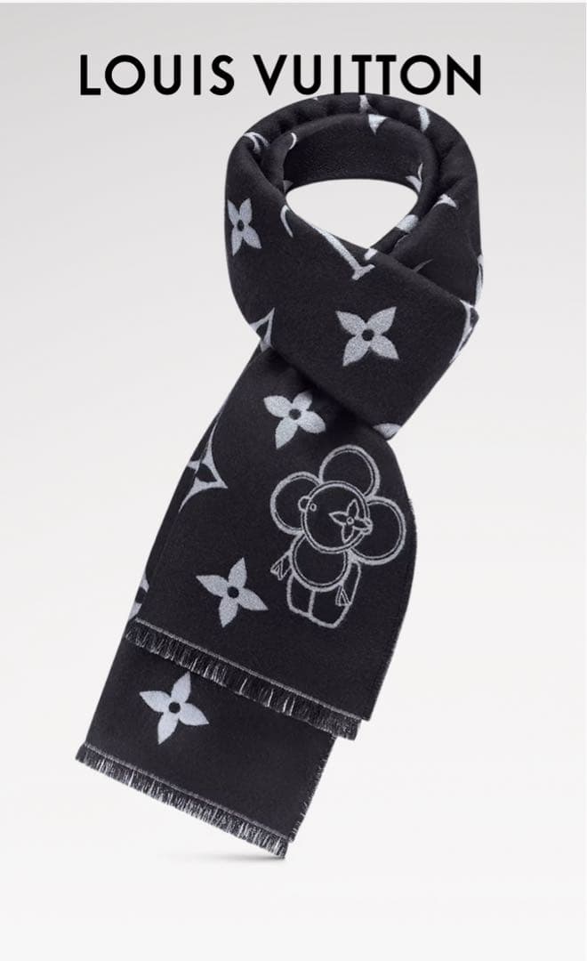 ルイ・ヴィトン モノグラム ヴィヴィエンヌ マフラー