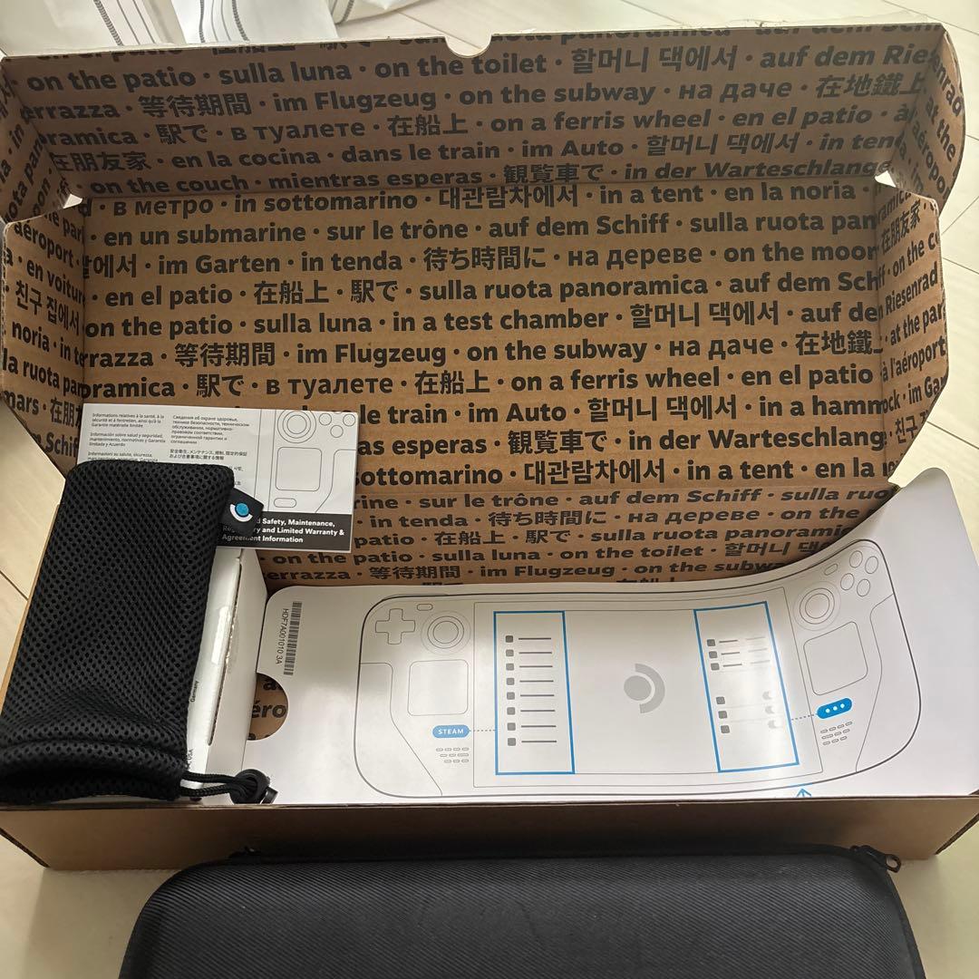 Steam Deck LCD 512GBモデル