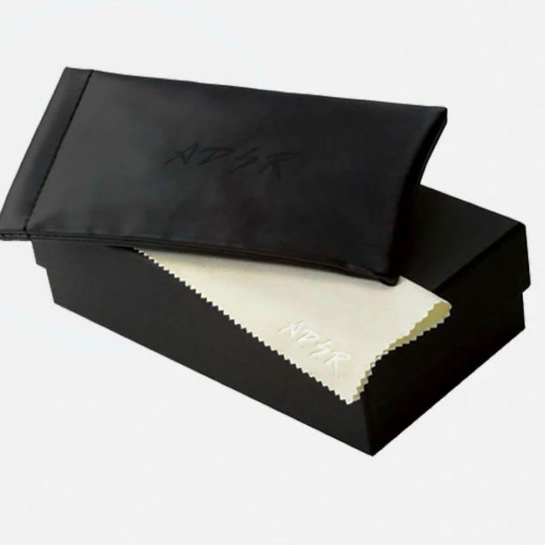 A.D.S.R. adsr JEAN 05 Clear Gray メガネ