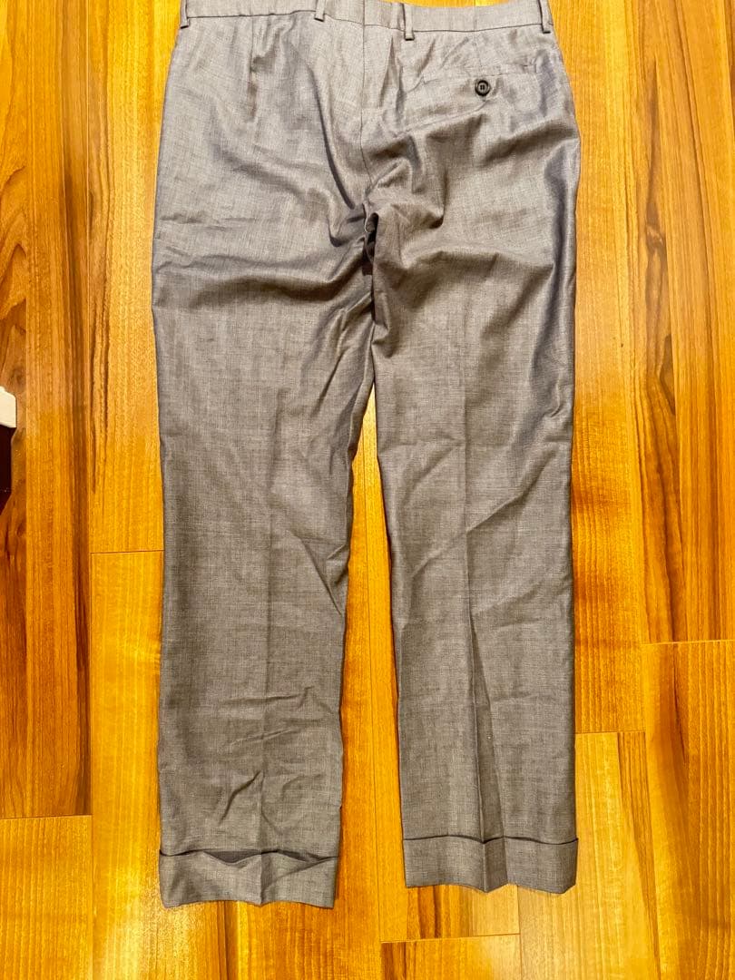 【アパラッチ】Dior スラックス グレー サイズ46 ウール100%