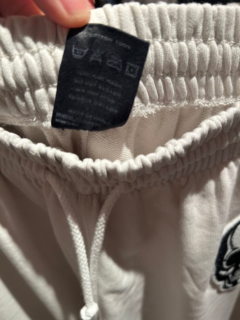 パンツ Number Nine White Double skull sweats