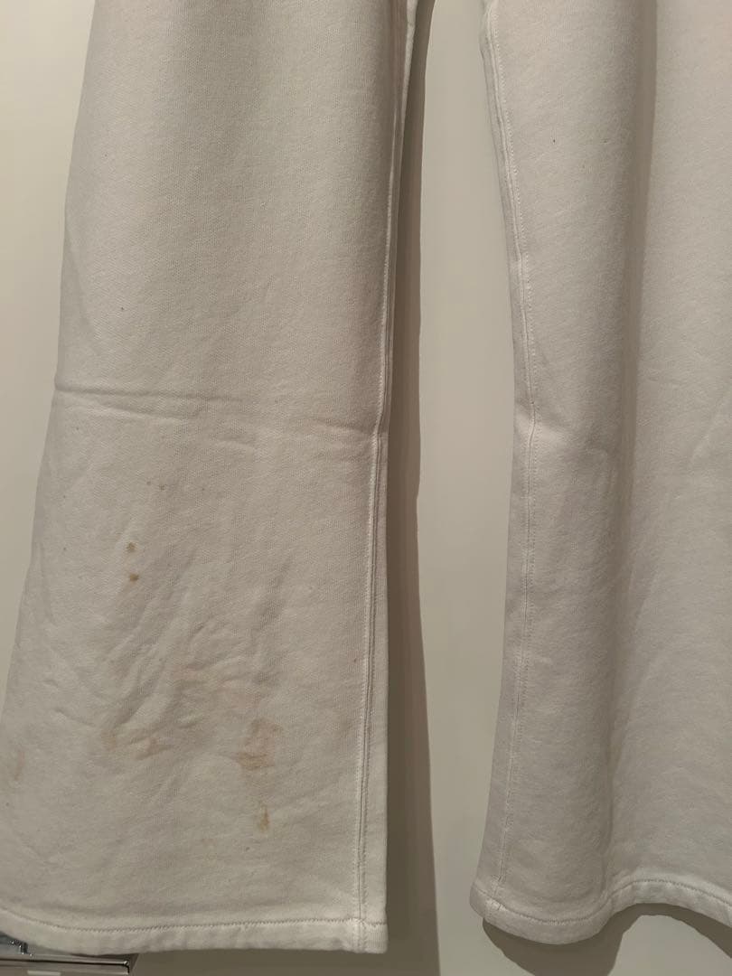 パンツ Number Nine White Double skull sweats