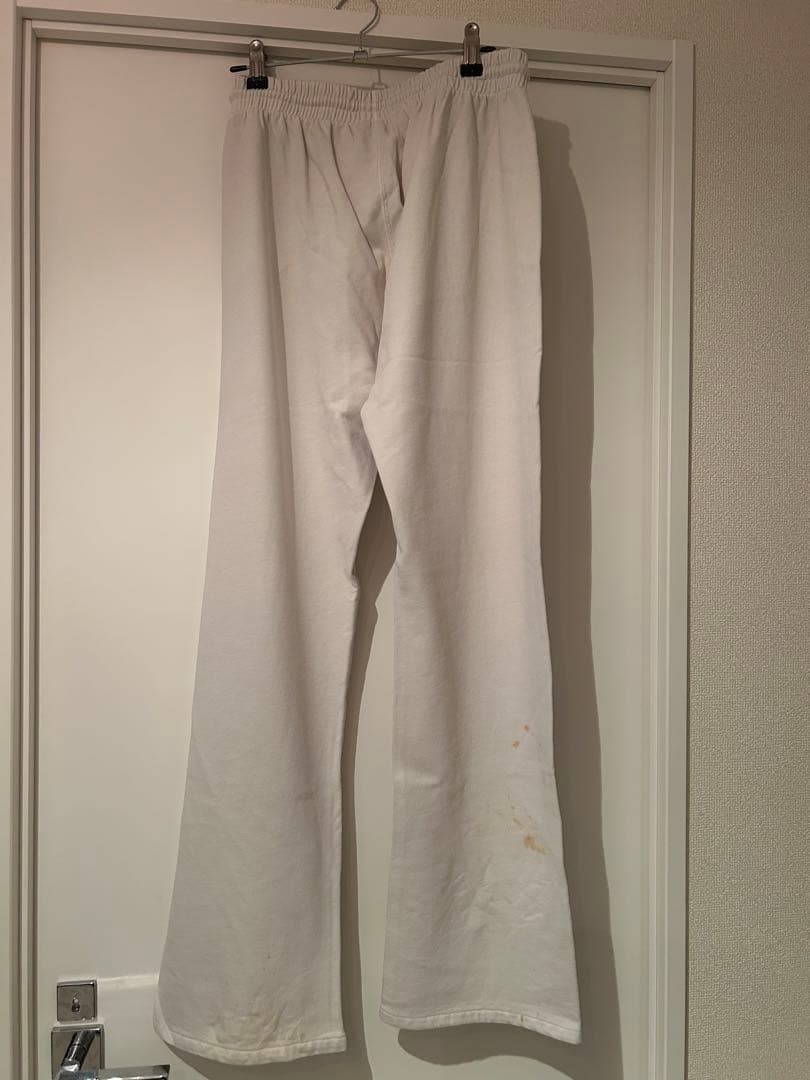 パンツ Number Nine White Double skull sweats