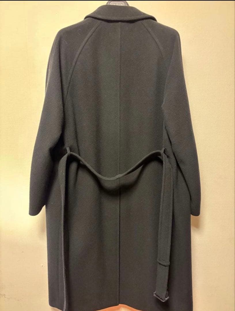 ジャケット・アウター CASHMERE WOOL MOSSER SOUTIEN COLLAR COAT