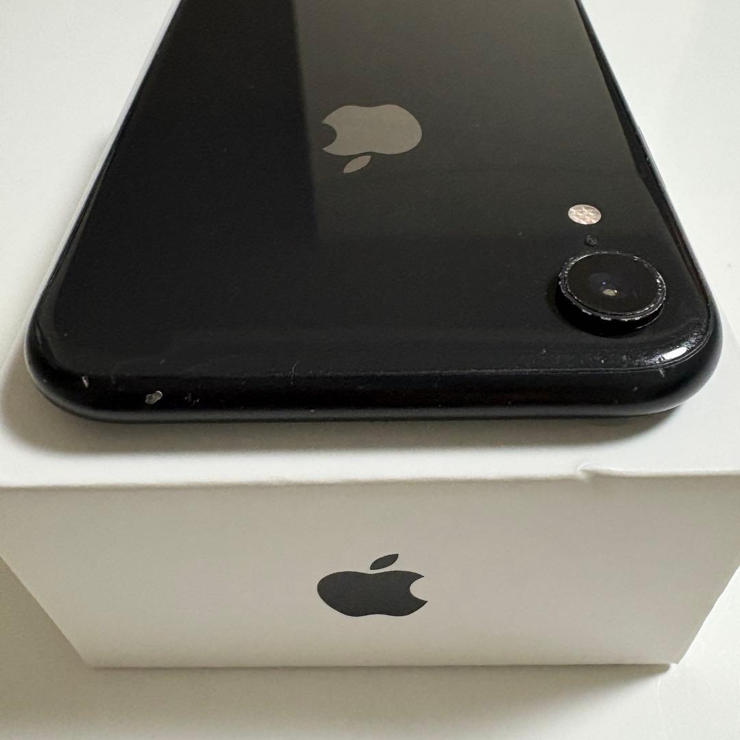 【美品】iPhone XR 本体 128GB ブラック SIMフリー