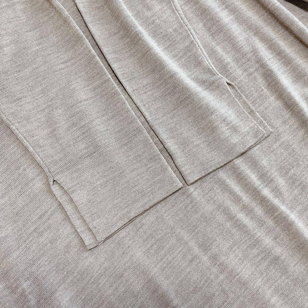 新品タグ付き プレインピープル ロングニットワンピース ウール 日本製 ゆったり