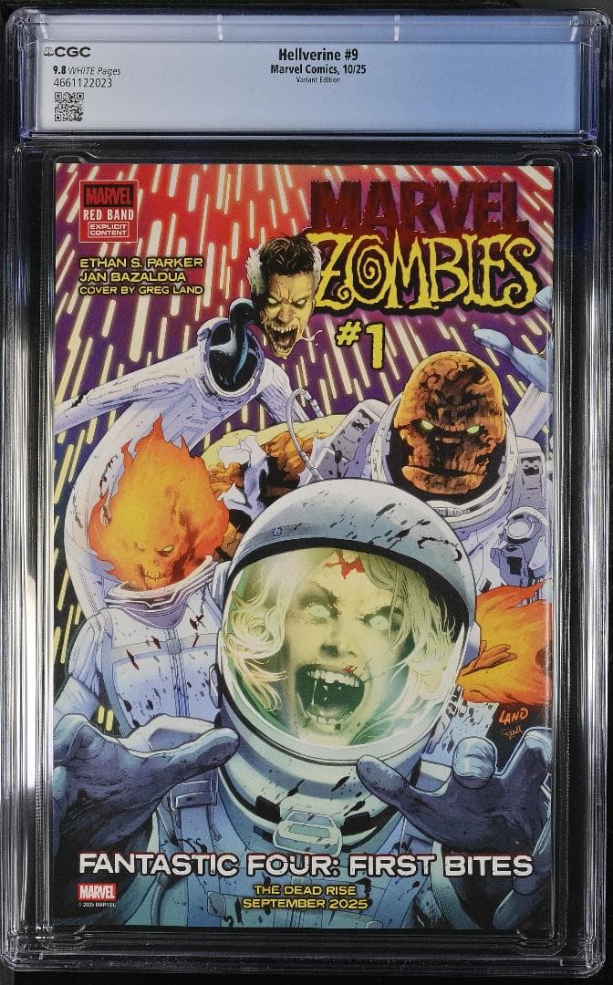 アメコミリーフ　Hellverine #9 CGC 9.8