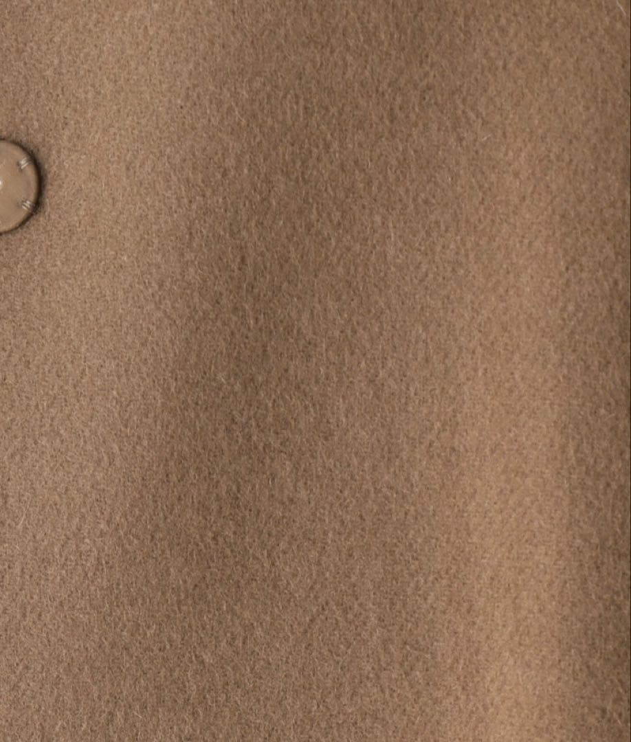 COUP DE CHANCEノーカラーコートM