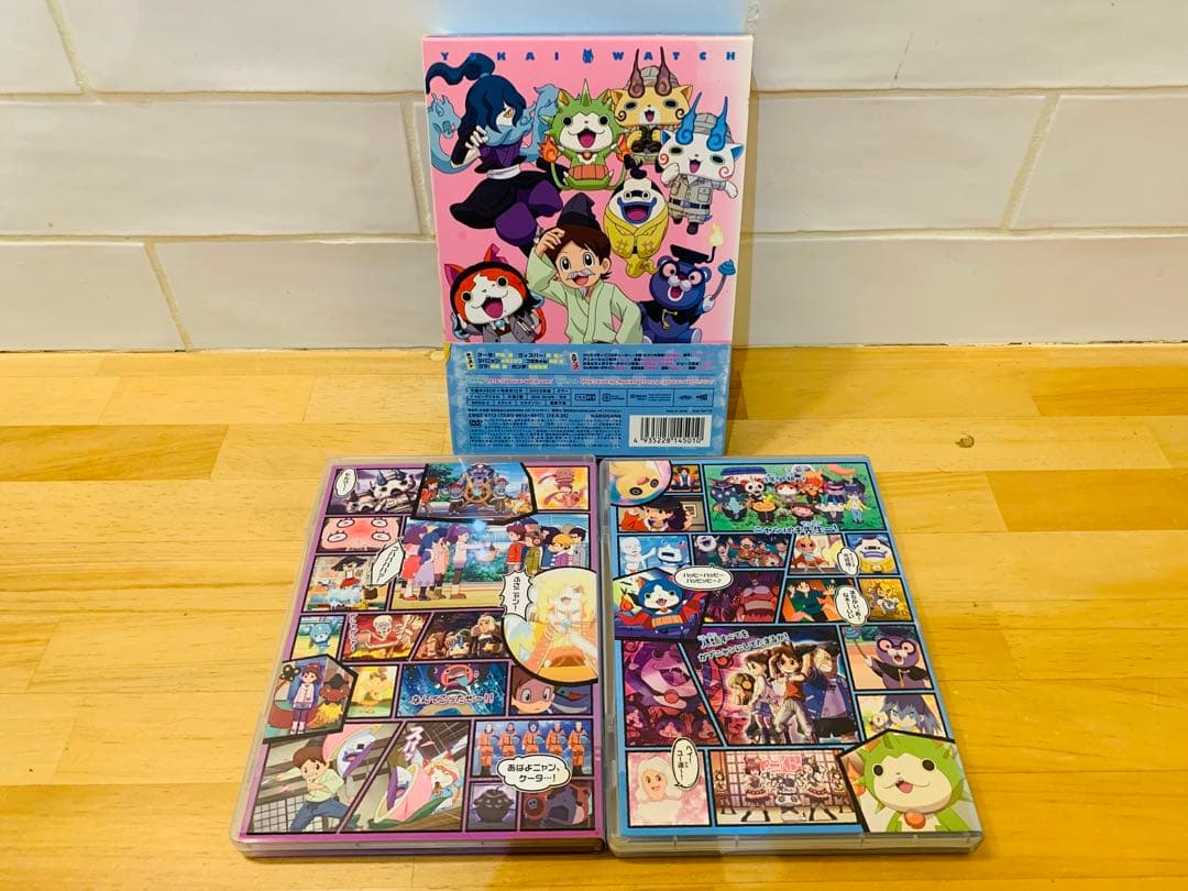 k0120-01★DVDBOX 妖怪ウォッチ 2-5巻 5巻ディスク欠品あり