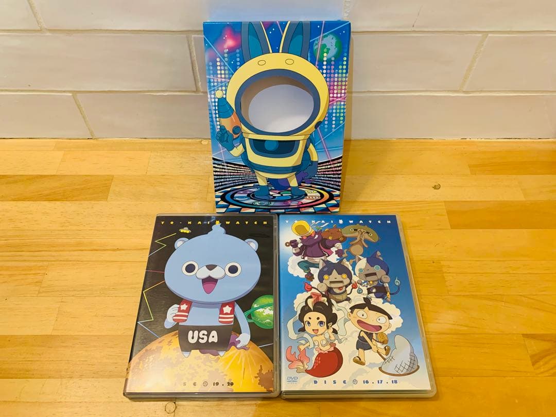 k0120-01★DVDBOX 妖怪ウォッチ 2-5巻 5巻ディスク欠品あり