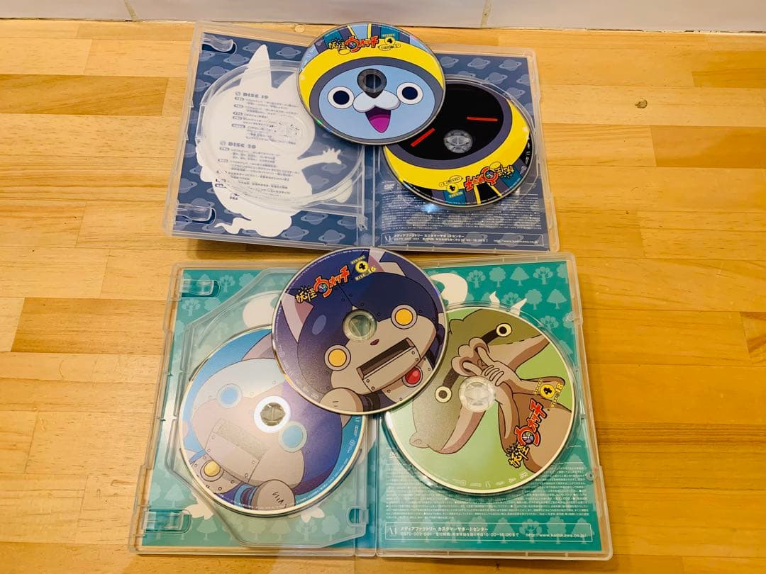 k0120-01★DVDBOX 妖怪ウォッチ 2-5巻 5巻ディスク欠品あり