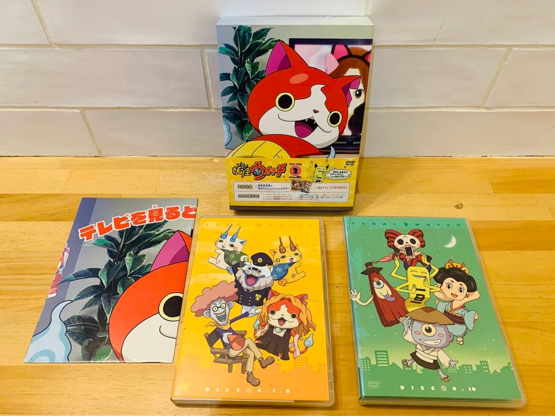 k0120-01★DVDBOX 妖怪ウォッチ 2-5巻 5巻ディスク欠品あり