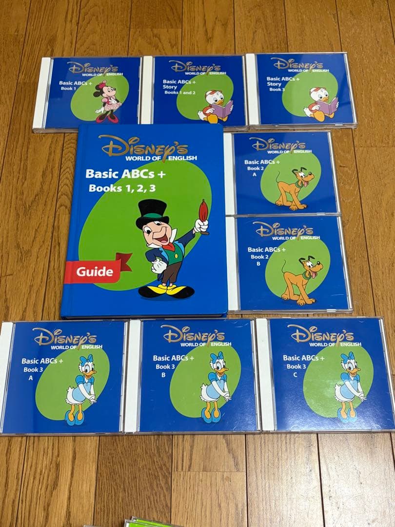 キッズ・ファミリー Disney's ABCs + Books 1, 2, 3