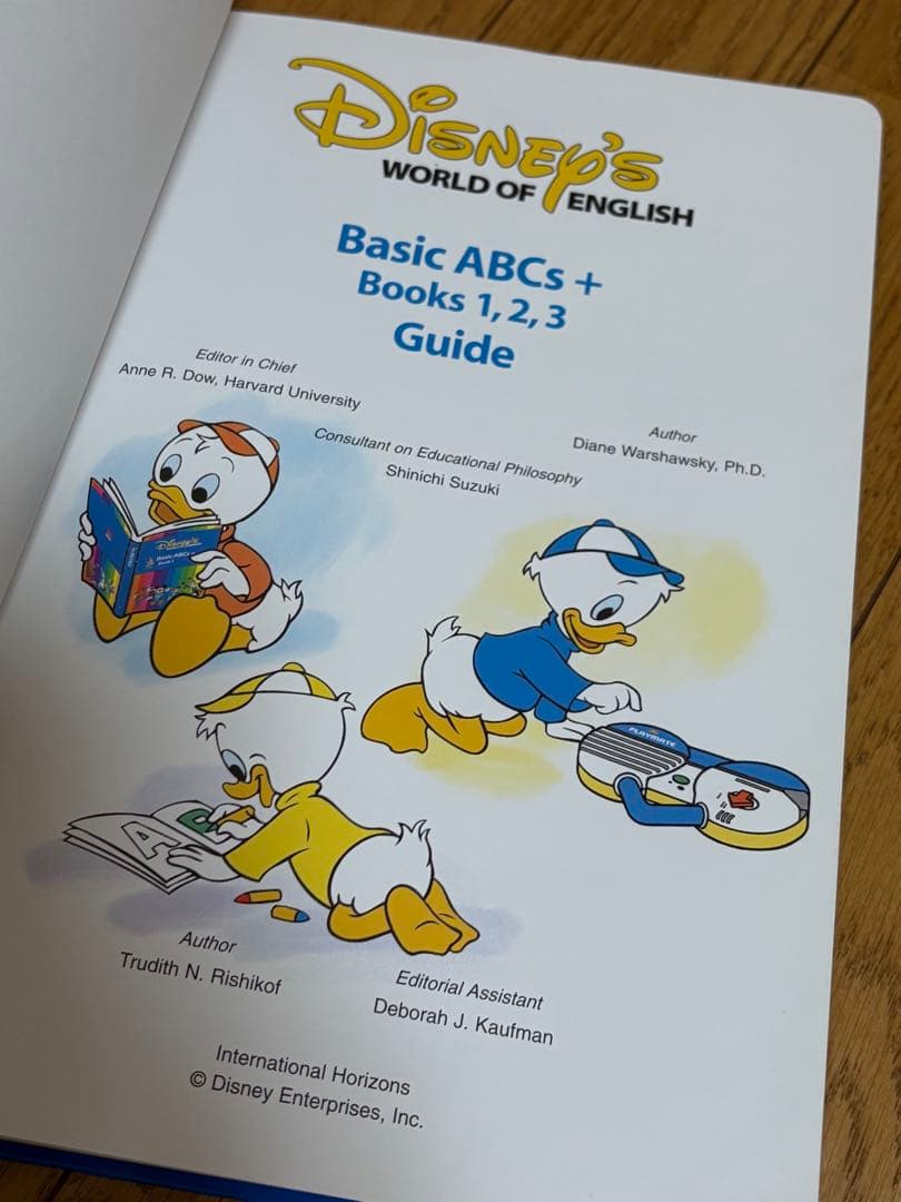 キッズ・ファミリー Disney's ABCs + Books 1, 2, 3