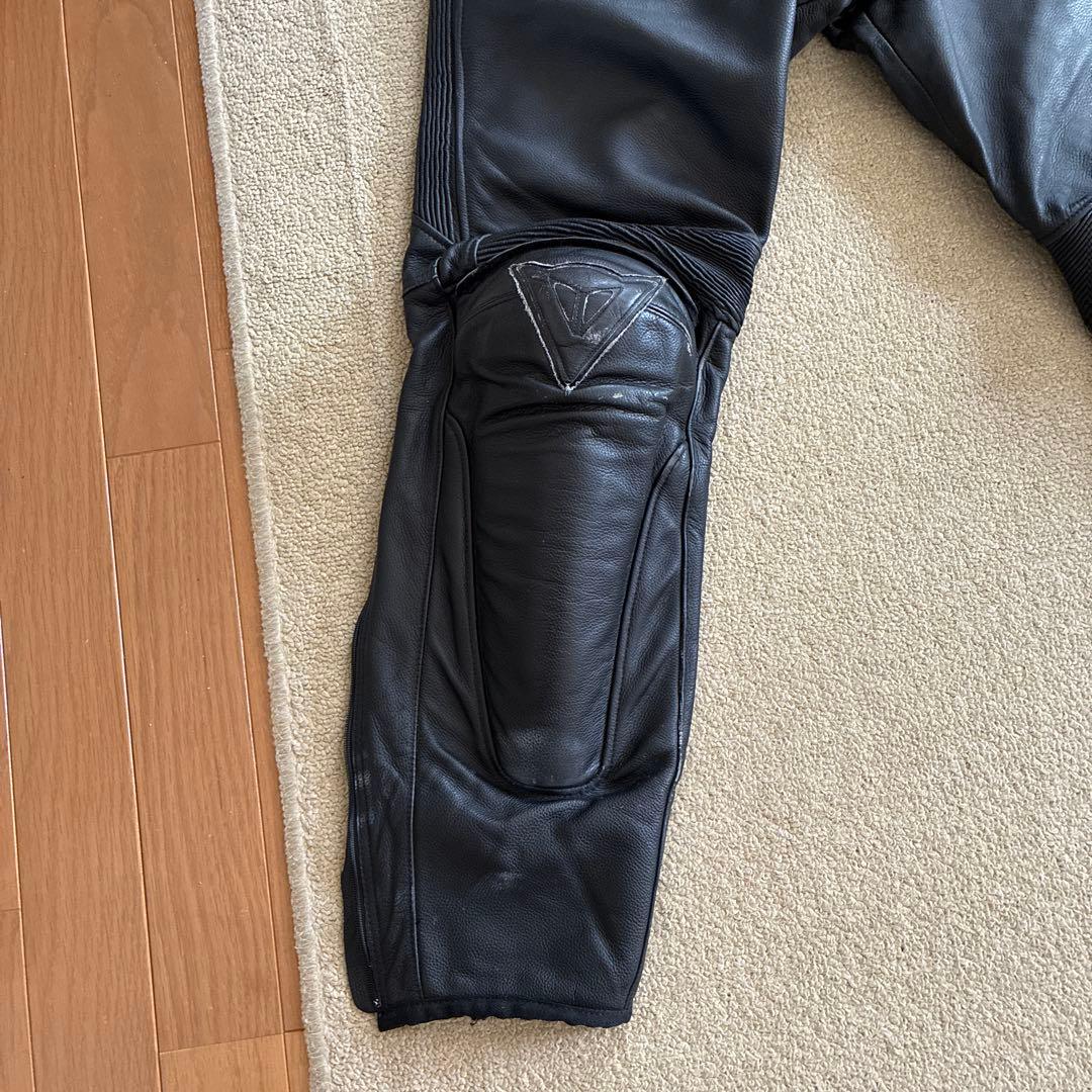 ダイネーゼバイク用レザーパンツ 膝プロテクター付き