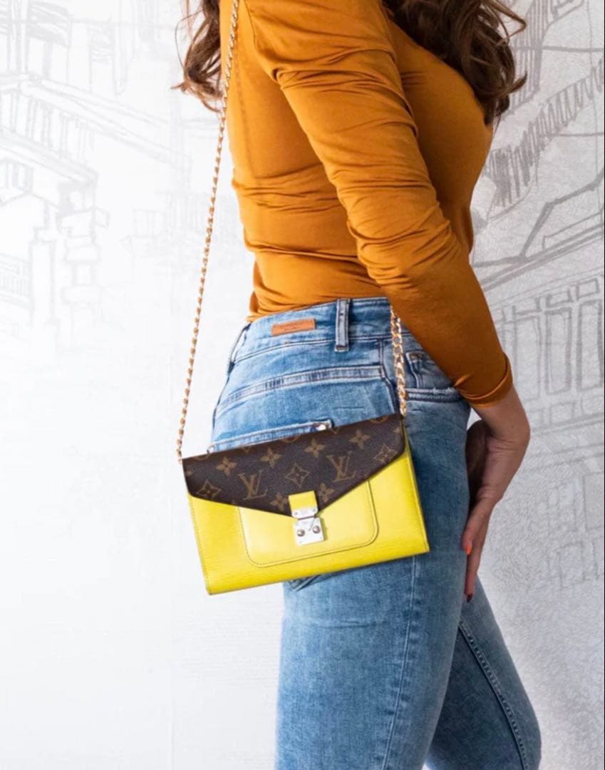 希少　Louis Vuitton モノグラム　エピ長財布