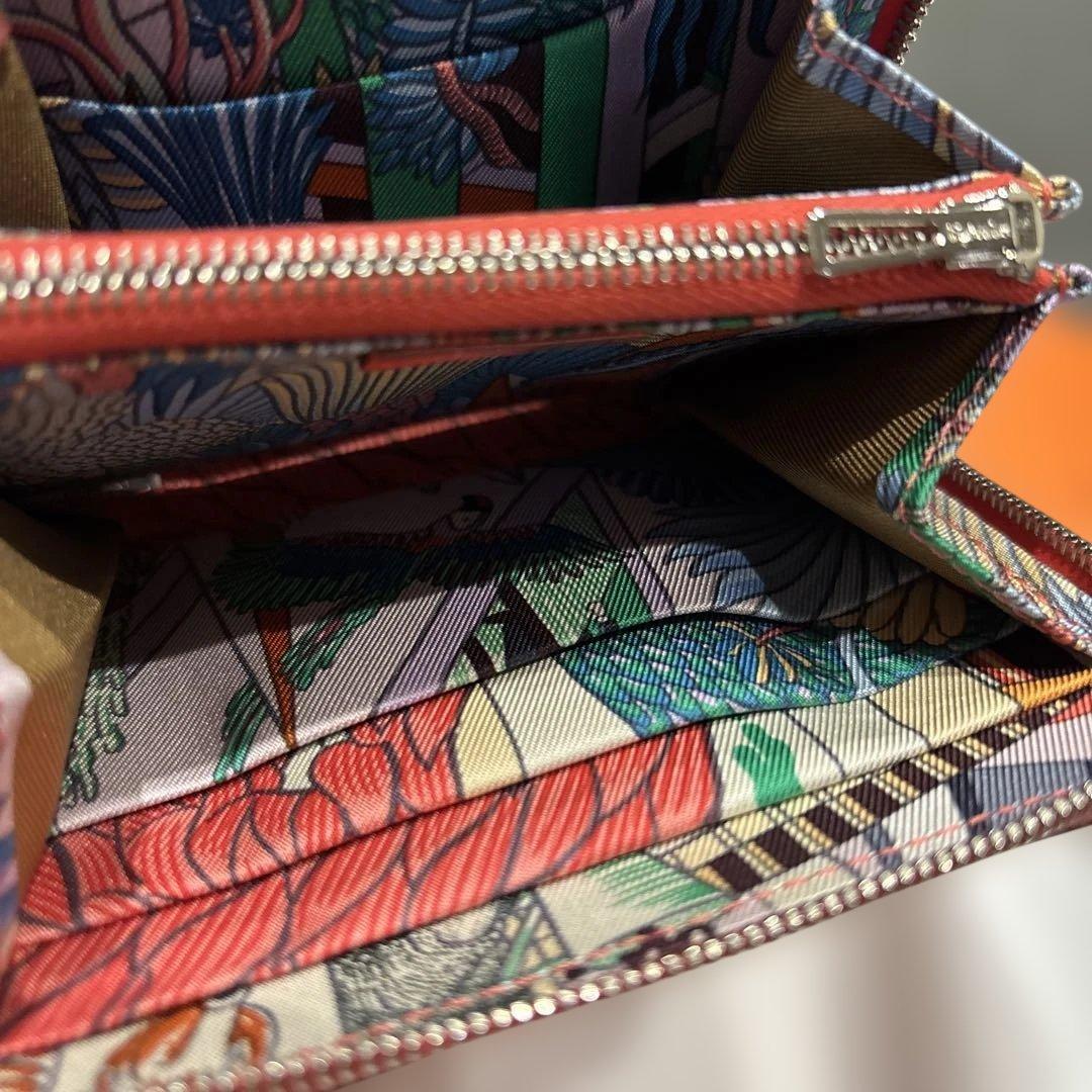 HERMES エルメス　アザップ　シルクイン　コンパクト　ミニ財布