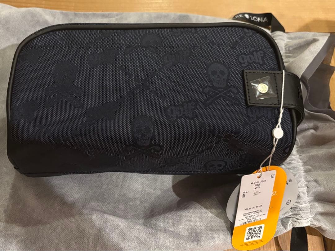 ゴルフ　マークアンドロナ　gauge camo clutch bag