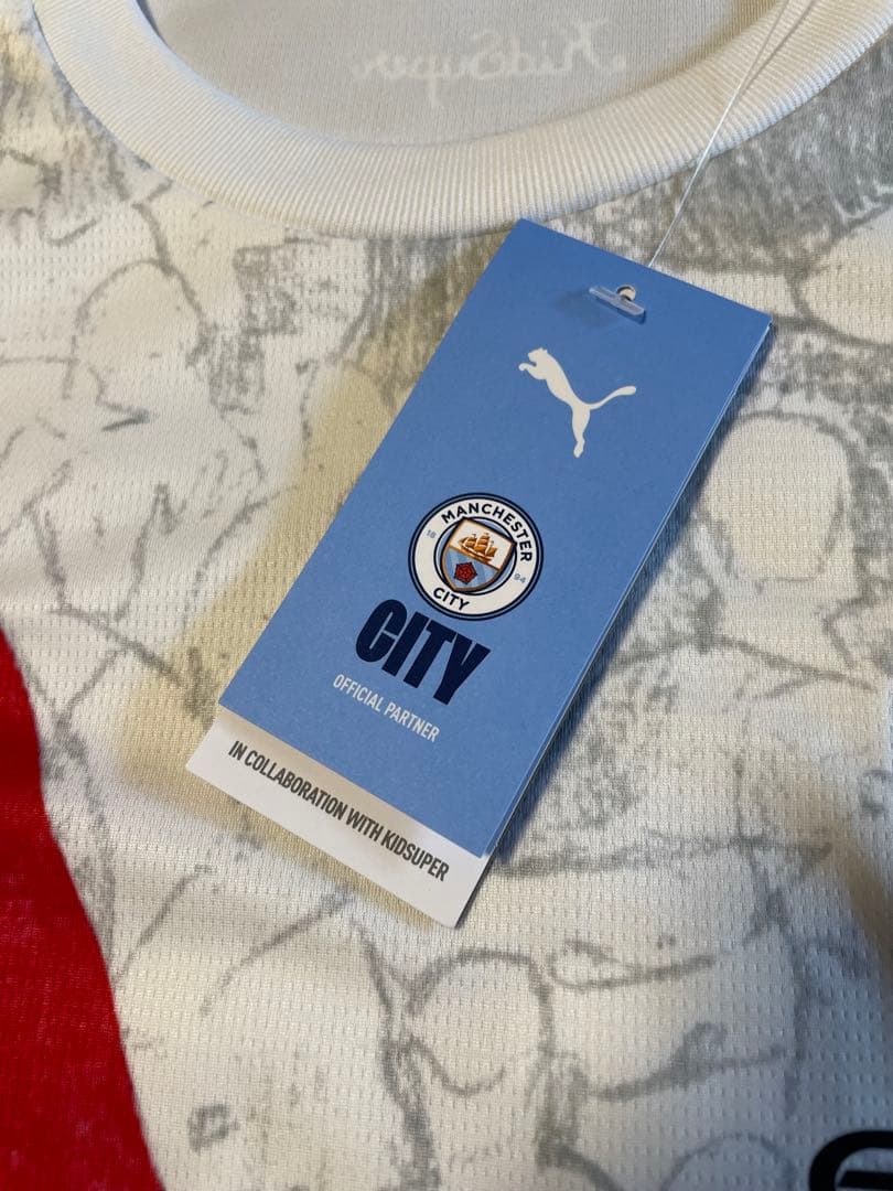 MAN CITY×KIDSUPER Jersey #47 FODEN