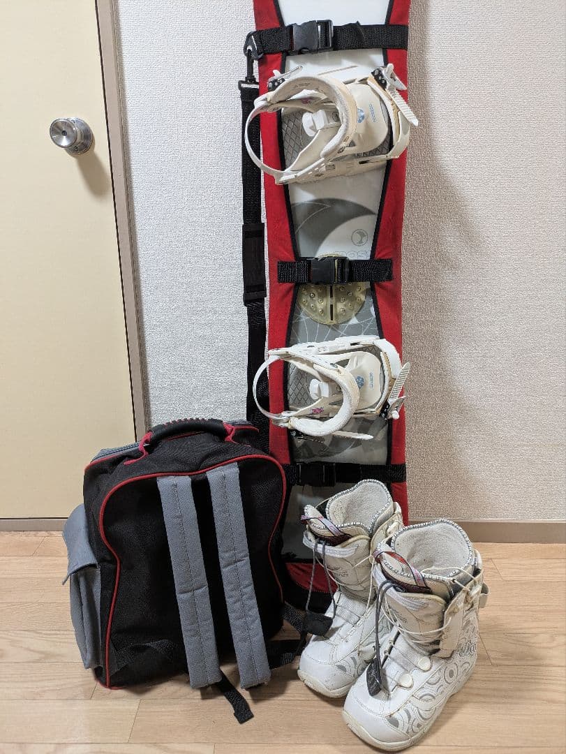 Masso X HEAD 144cm スノーボード ブーツ 3点セット ケース付