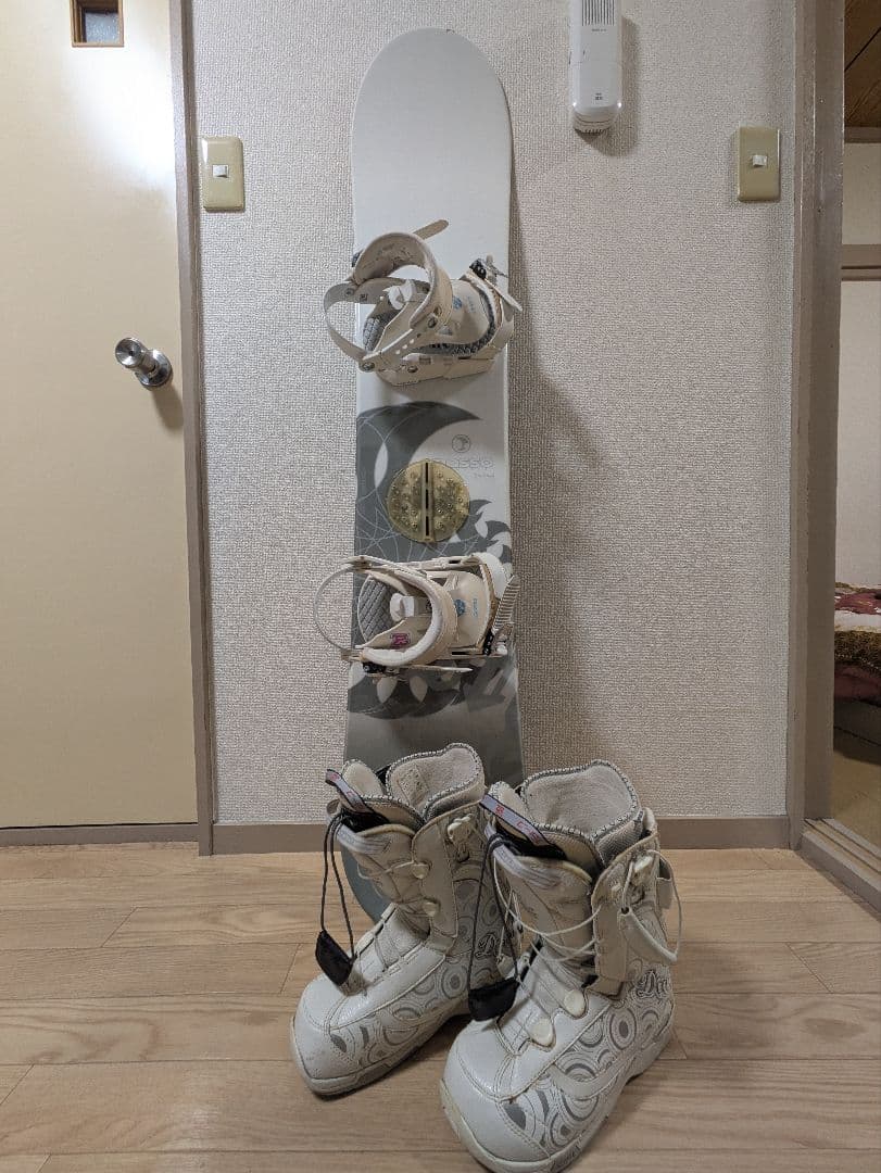 Masso X HEAD 144cm スノーボード ブーツ 3点セット ケース付