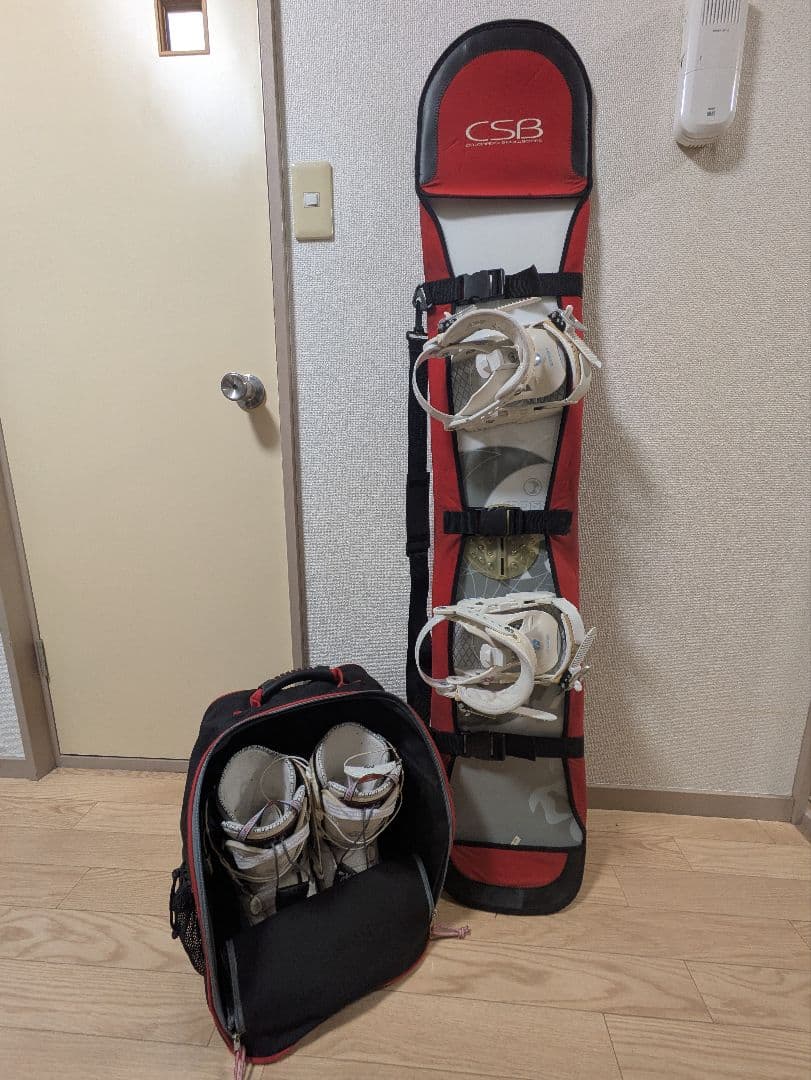 Masso X HEAD 144cm スノーボード ブーツ 3点セット ケース付