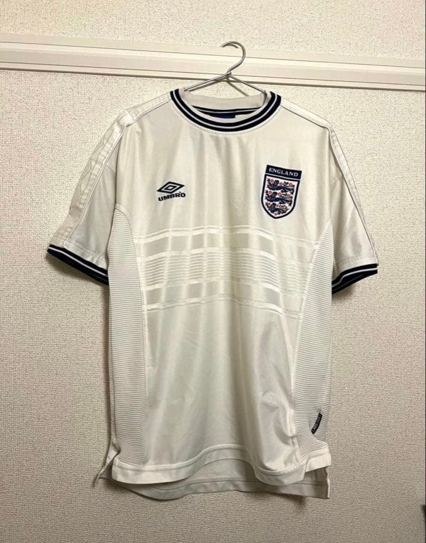 【激レア】サッカー イングランド代表 ユニフォーム EURO2000 モデル