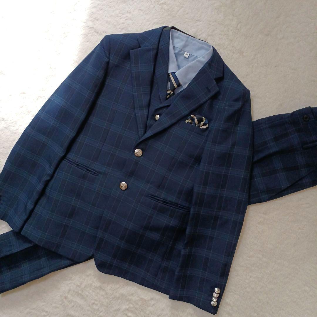 ワンダーファクトリー　フォーマルスーツ男の子卒業式　結婚式170cm 6点セット