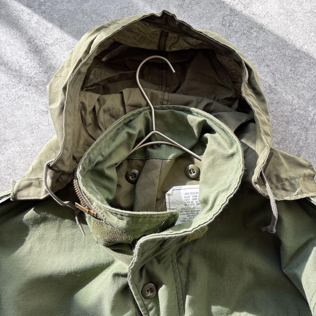 ALPHA M-65 USA製 L/R 実物同規格 COLD WEATHER