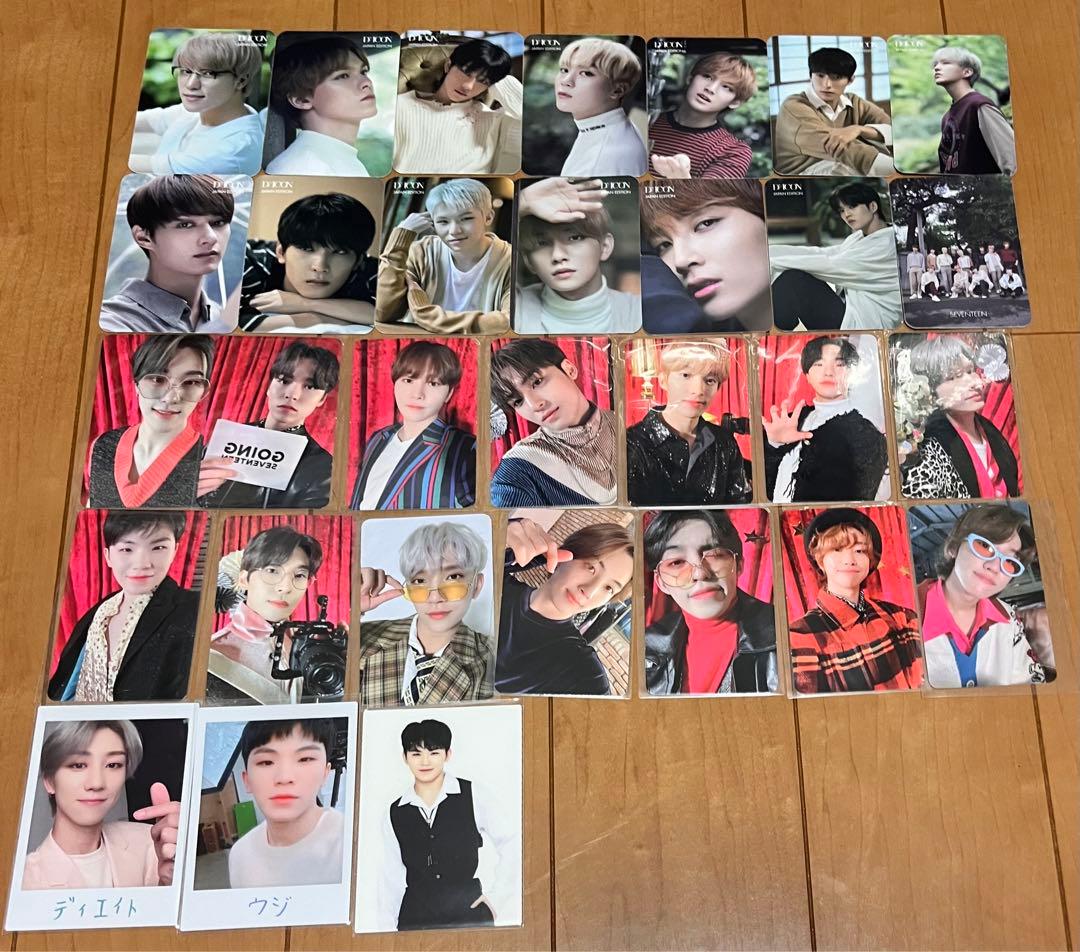 SEVENTEEN シングル アルバム グッズ まとめ売り ウジ THE8