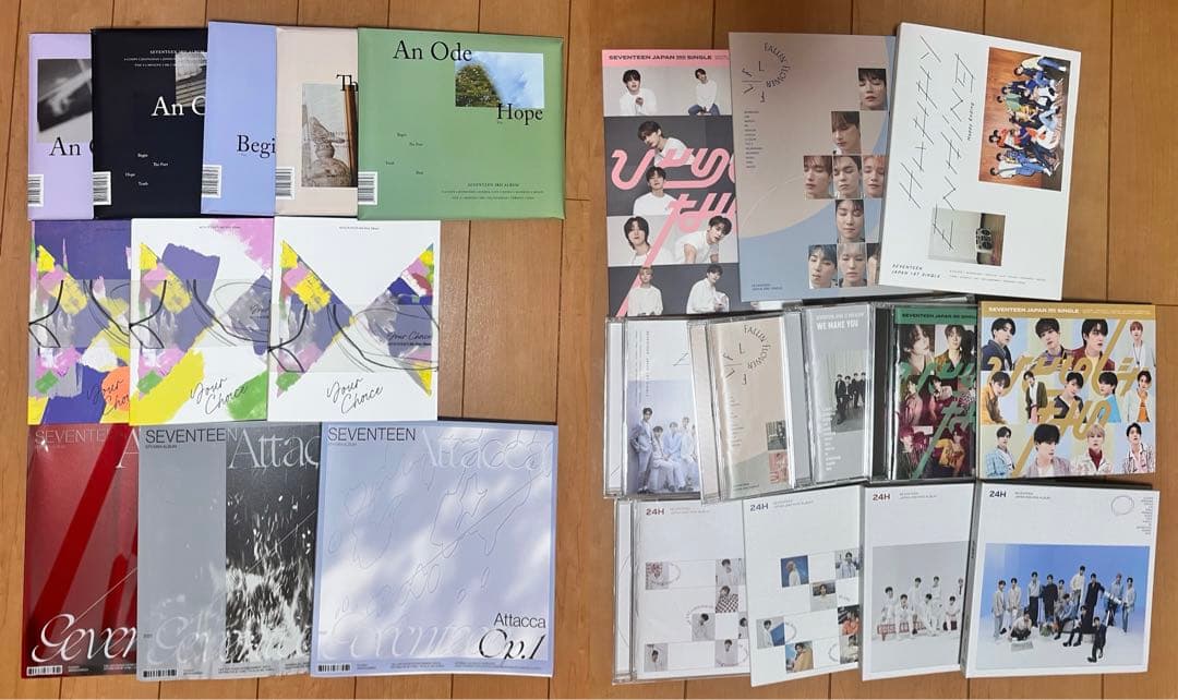 SEVENTEEN シングル アルバム グッズ まとめ売り ウジ THE8