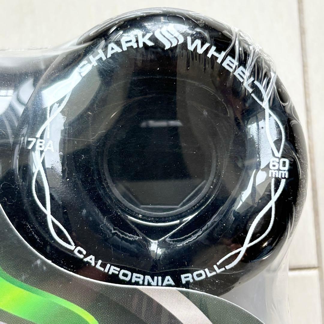 46★新品 未開封★シャークウィール 60mm 78aブラック