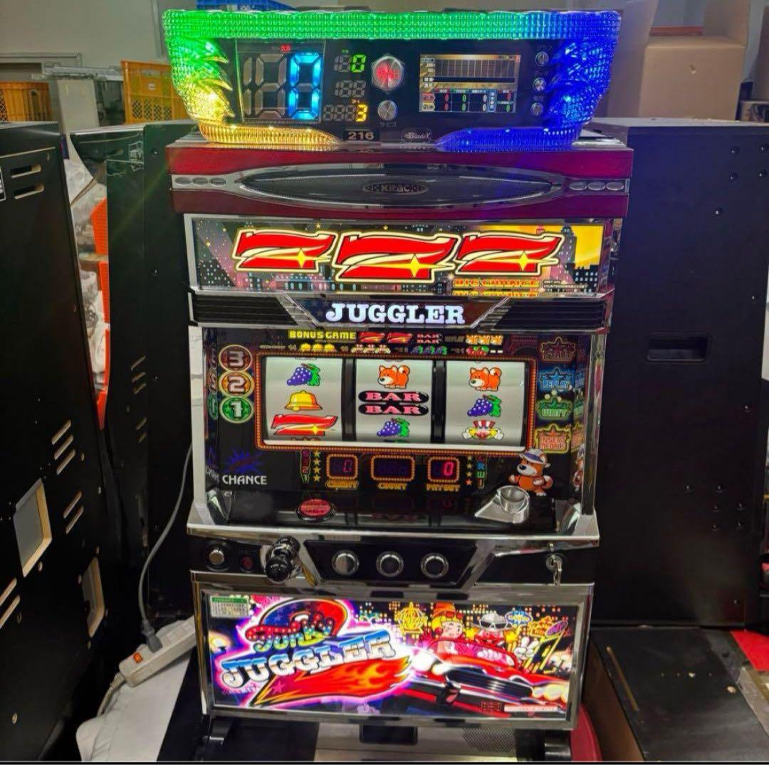 6号機 ファンキージャグラー2 実機 家庭用フルセット！