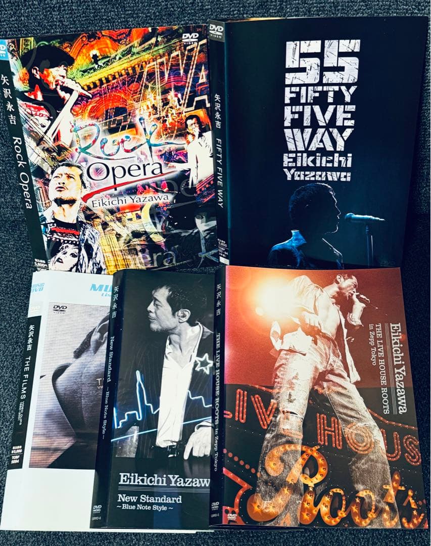 激レア 廃盤 DVD 矢沢永吉 18枚セット