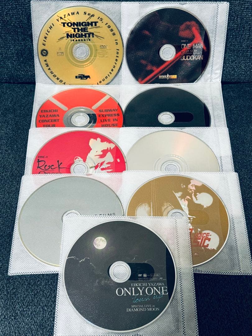 激レア 廃盤 DVD 矢沢永吉 18枚セット